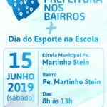 PREFEITURA NOS BAIRROS – PE MARTINHO STEIN – FLYER – FRENTE