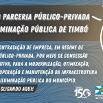 LICITAÇÃO – ILUMINAÇÃO PÚBLICA – HOME SITE PMT