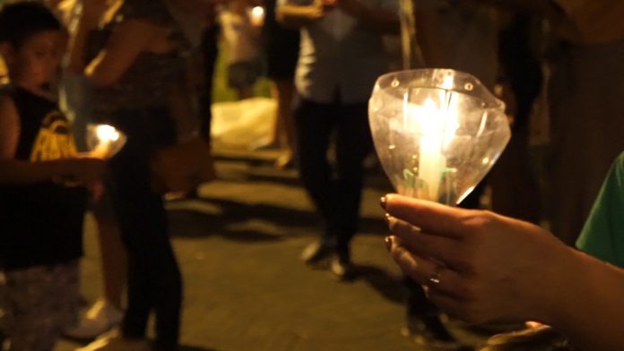 desfile de lanternas