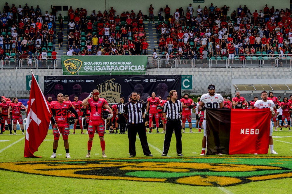 Final do brasileiro de futebol americano será no Sesi, em Blumenau