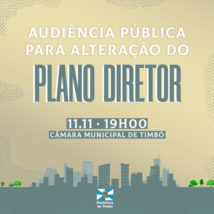 AUDIENCIA PLANO DIRETOR