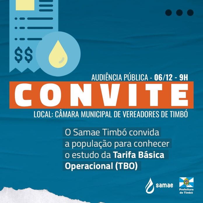 AUDIÊNCIA SAMAE TIMBÓ