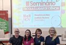 Escolas de Timbó participam do III Seminário “Escola é Lugar de Ciências” em Florianópolis
