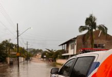 Defesa Civil monitora ruas afetadas pela chuva