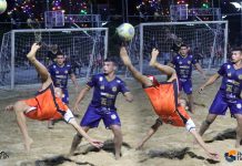 Finais do Municipal de Futebol de Areia movimentam Timbó nesta sexta-feira